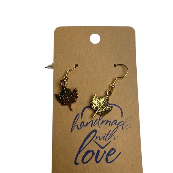 Jewelry - Gold Leaf Earrings